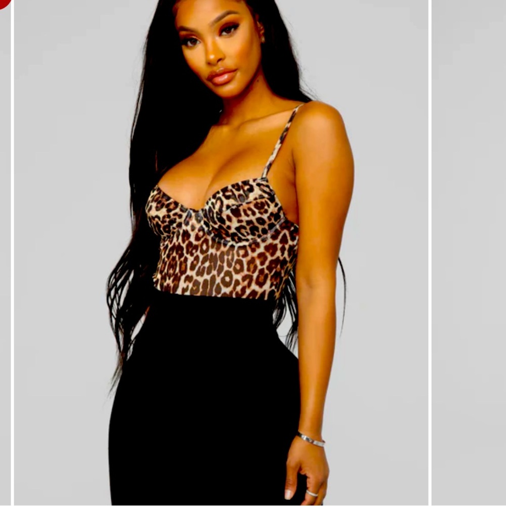 Body suit - leopard NEVER WORN - TAG ON